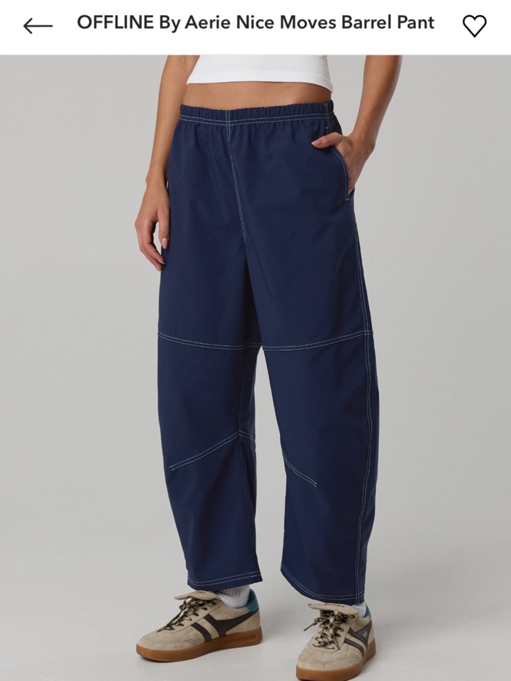 OFFLINE By Aerie Nice Moves Barrel Pant